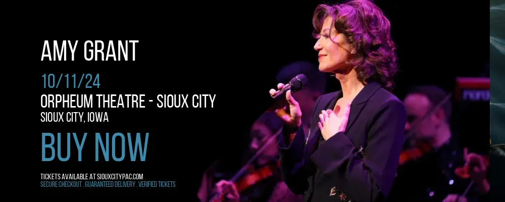 Amy Grant at Orpheum Theatre