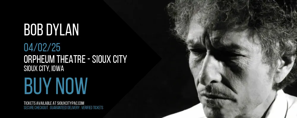 Bob Dylan at Orpheum Theatre